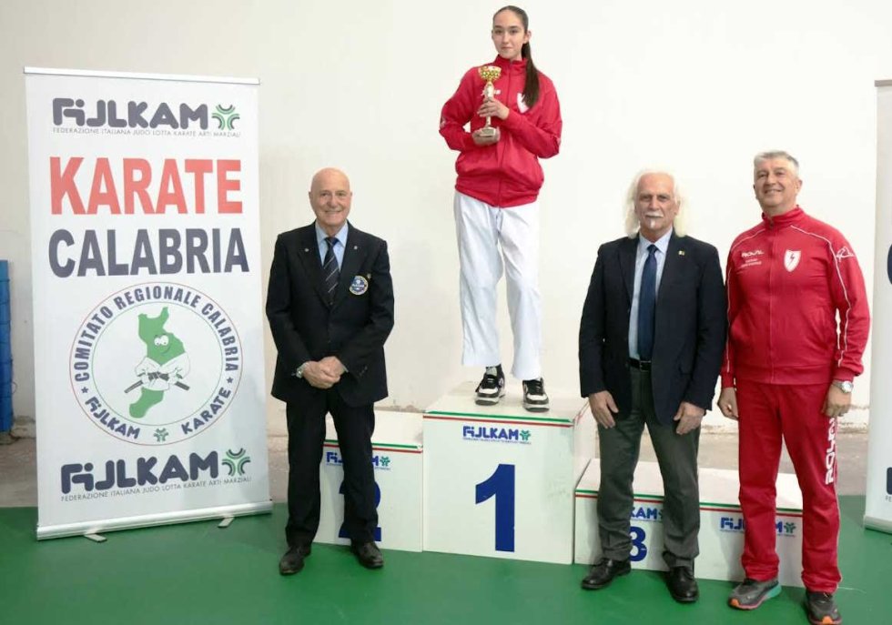 La A.S.D. Erakles Karate di Cosenza protagonista al Gran Prix Brutium